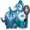 6ft. Airblown® Inflatable Halloween Haunted Mansion Beware of Ghosts